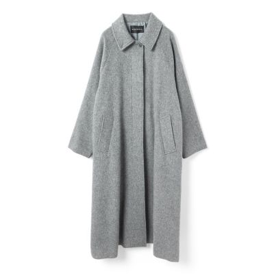 mizuiro ind ウールブレンド バルマカーン コート