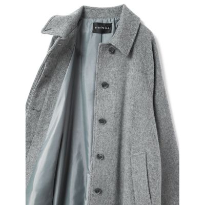 mizuiro ind ウールブレンド バルマカーン コート