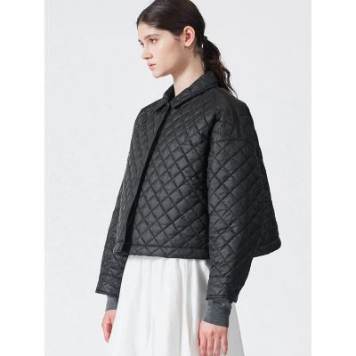 mizuiro ind キルティングショートブルゾン | mizuiro