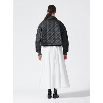 mizuiro ind キルティングショートブルゾン | mizuiro ind