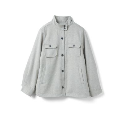 mizuiro ind (Women)/ミズイロインド mizuiro ind バックボアシャツジャケット ライトグレー(90) コート・ジャケット【三越伊勢丹/公式】