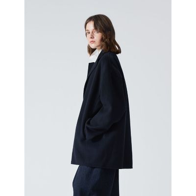 mizuiro ind ミズイロインド　テーラードジャケット　シャギー　コート mizuiro ind ウールテーラードジャケット | mizuiro ind