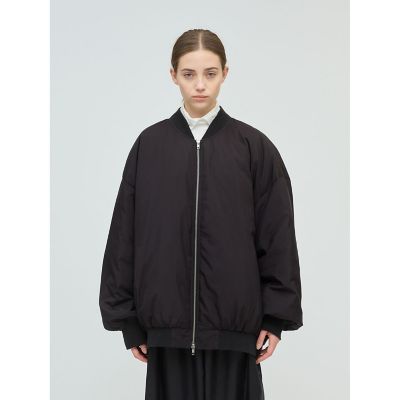 【送料無料】mizuiro ind (Women)/ミズイロインド mizuiro ind ワイドジップダウンブルゾン ブラック(99) コート・ジャケット【三越伊勢丹/公式】