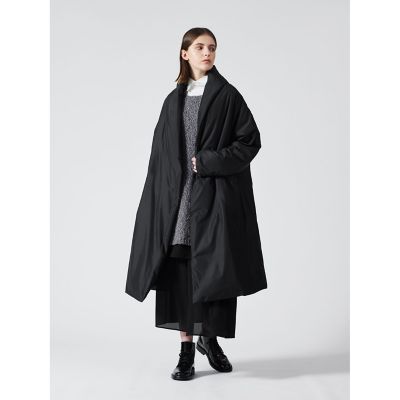 新品 ドレープロングダウンコート mizuiro ind ドレープライトダウンコート | mizuiro ind