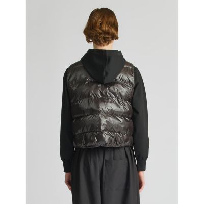 MOI モイ キルトベスト mizuiro ind キルトリボンベスト | mizuiro ind (Women