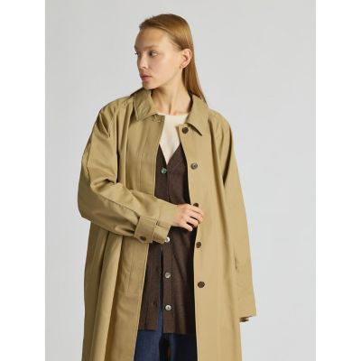 mizuiro ind ステンカラーコート | mizuiro ind (Women