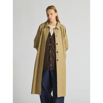 mizuiro ind ステンカラーコート | mizuiro ind (Women