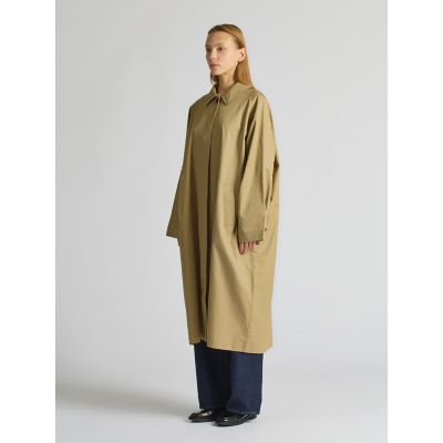 mizuiro ind ステンカラーコート | mizuiro ind (Women
