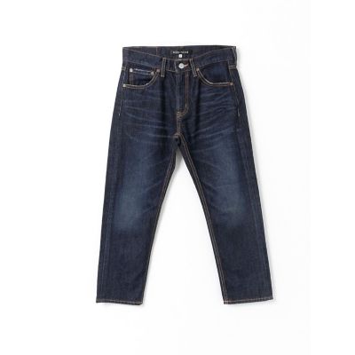 ＜mizuiro ind (Women)＞ｍｉｚｕｉｒｏ　ｉｎｄ　ダメージ４／５分丈デニム