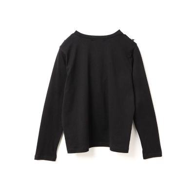 mizuiro ind レースコンビクルーネックプルオーバー
