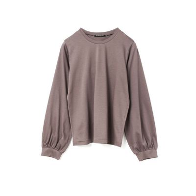 mizuiroind / ミズイロインド クルーネックパフスリーブプル