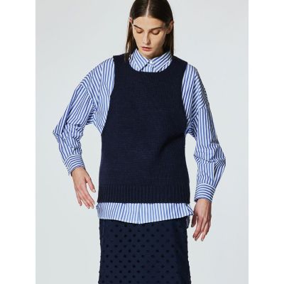 ＜mizuiro ind (Women)＞ｍｉｚｕｉｒｏ　ｉｎｄ　バッククロスベスト