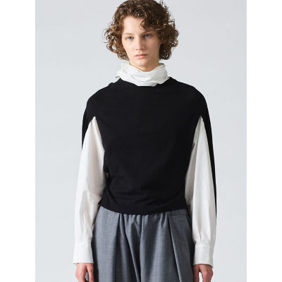 ＜mizuiro ind (Women)＞ｍｉｚｕｉｒｏ　ｉｎｄ　ポンチョプルオーバー