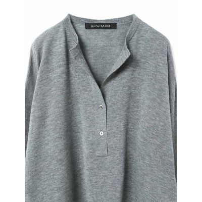 ｍｉｚｕｉｒｏ　ｉｎｄ　ヘンリーネックプルオーバー