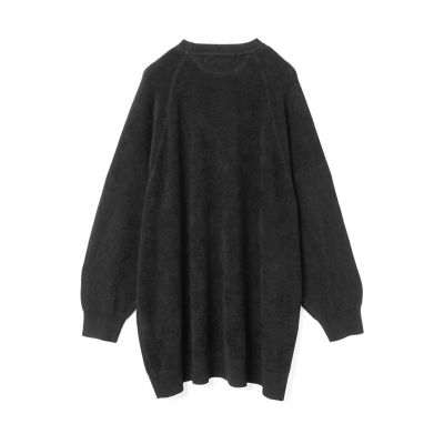 mizuiro ind ミズイロインドモールヤーンラグランスリーブプルオーバー mizuiro ind モールヤーンラグランスリーブプルオーバー