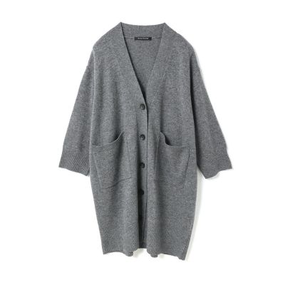 mizuiro ind ワイドVネックカーディガン | mizuiro ind