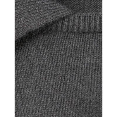 mizuiro ind ハイゲージ襟付きプルオーバー | mizuiro ind