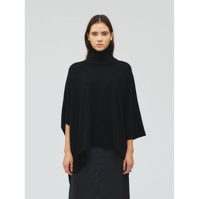 ＜mizuiro ind (Women)＞ｍｉｚｕｉｒｏ　ｉｎｄ　ポンチョライクプルオーバー