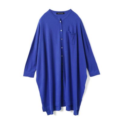 mizuiro ind (Women)/ミズイロインド mizuiro ind ハイゲージスタンドカラーワンピース ブルー(31) ワンピース・ドレス【三越伊勢丹/公式】