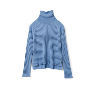 mizuiro ind ワイドリブハイネックプルオーバー | mizuiro