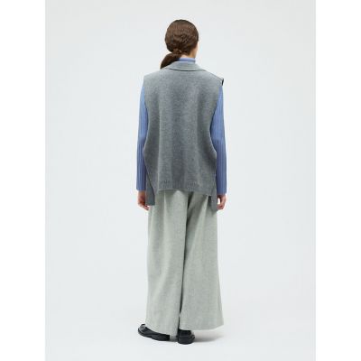 mizuiro ind スキッパーニットベスト | mizuiro ind (Women