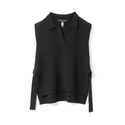 mizuiro ind スキッパーニットベスト | mizuiro ind (Women