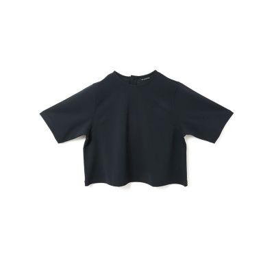 ｍｉｚｕｉｒｏ　ｉｎｄ　ジョーゼットハーフスリーブクルーネックプルオーバー