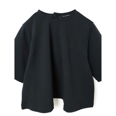 ｍｉｚｕｉｒｏ　ｉｎｄ　ジョーゼットハーフスリーブクルーネックプルオーバー