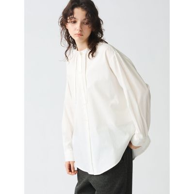 mizuiro ind リボンタイシャツチュニック | mizuiro