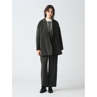 mizuiro ind リボンタイシャツチュニック | mizuiro