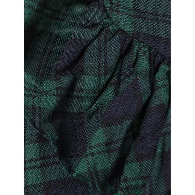 mizuiroind チェックフリルシャツ mizuiro ind チェックフリルカラーシャツ | mizuiro