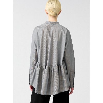 mizuiro ind ウエストギャザーシャツ | mizuiro ind (Women
