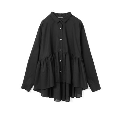 mizuiro ind ウエストギャザーシャツ | mizuiro ind (Women