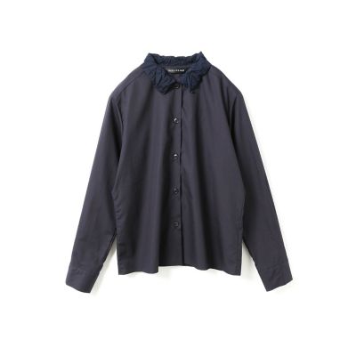 mizuiro ind (Women)/ミズイロインド mizuiro ind ワッシャーカラーシャツ ネイビー(77) トップス【三越伊勢丹/公式】
