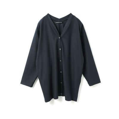 ミズイロインド　mizuiroind 未使用品 Vネック カーディガン 半袖 mizuiro ind Vネックカーディガン | mizuiro ind (Women