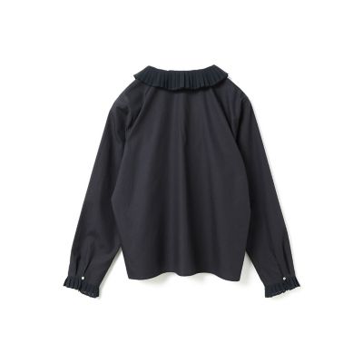 mizuiro ind プリーツカラーシャツ | mizuiro ind (Women