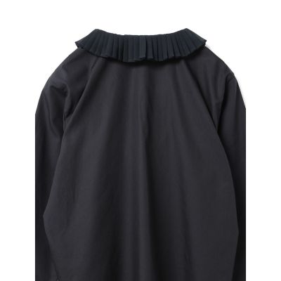 mizuiro ind プリーツカラーシャツ | mizuiro ind (Women