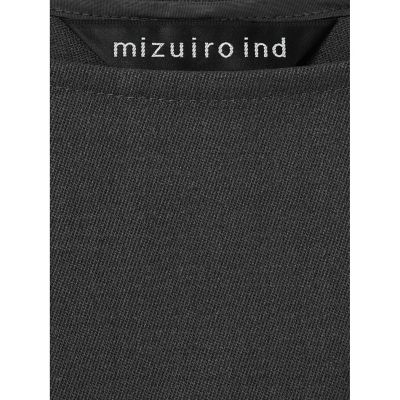 ｍｉｚｕｉｒｏ　ｉｎｄ　ボートネックノースリーブワンピース