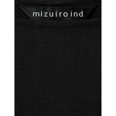 ｍｉｚｕｉｒｏ　ｉｎｄ　ボートネックノースリーブワンピース