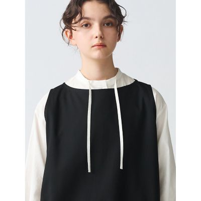 ｍｉｚｕｉｒｏ　ｉｎｄ　ボートネックノースリーブワンピース