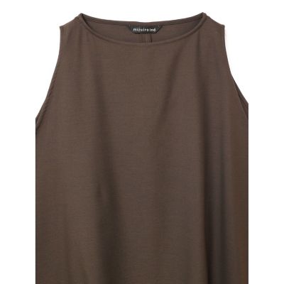 ｍｉｚｕｉｒｏ　ｉｎｄ　ボートネックノースリーブワンピース