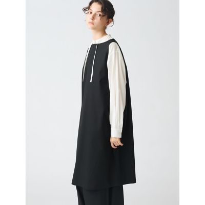 ｍｉｚｕｉｒｏ　ｉｎｄ　ボートネックノースリーブワンピース