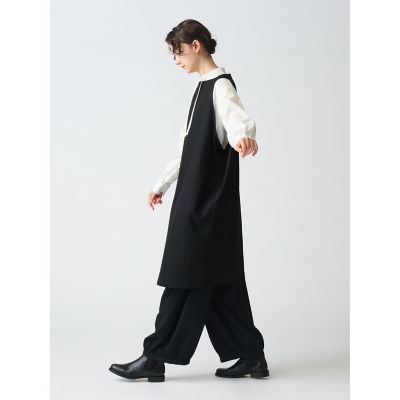 ｍｉｚｕｉｒｏ　ｉｎｄ　ボートネックノースリーブワンピース