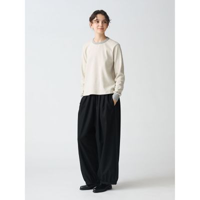 ｍｉｚｕｉｒｏ　ｉｎｄ　コクーンドローストリングパンツ