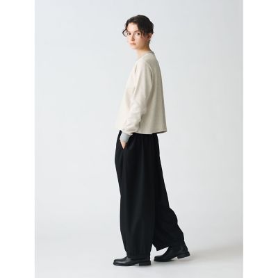 ｍｉｚｕｉｒｏ　ｉｎｄ　コクーンドローストリングパンツ