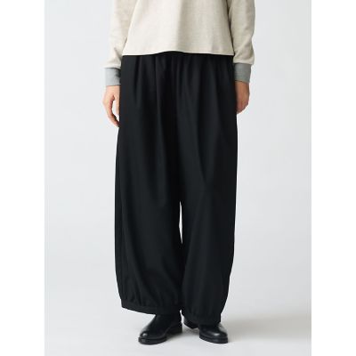 ｍｉｚｕｉｒｏ　ｉｎｄ　コクーンドローストリングパンツ