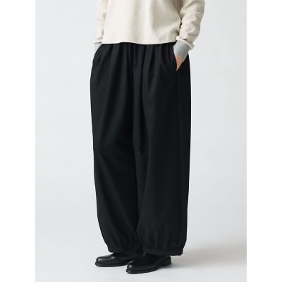 ｍｉｚｕｉｒｏ　ｉｎｄ　コクーンドローストリングパンツ