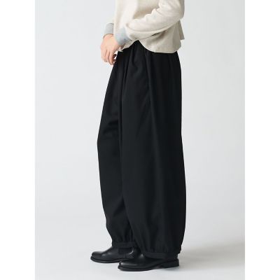 ｍｉｚｕｉｒｏ　ｉｎｄ　コクーンドローストリングパンツ
