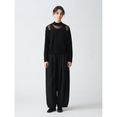 ｍｉｚｕｉｒｏ　ｉｎｄ　コクーンドローストリングパンツ