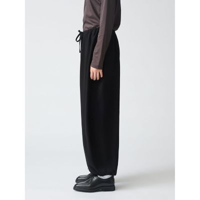 mizuiro ind ドローストリングイージーパンツ